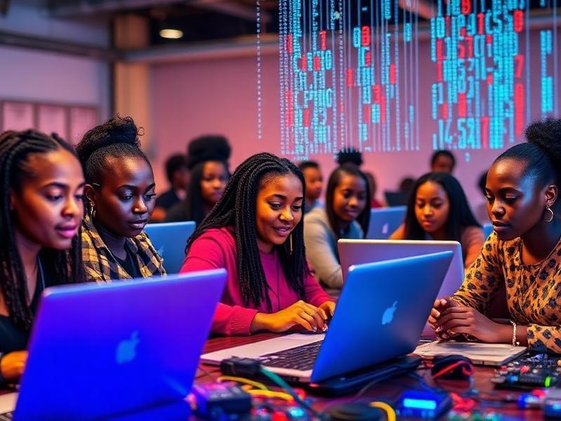 Girl Tech Kenya Challenge Poster